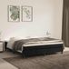 vidaXL Boxspring Bed 180x200 cm Zwart Fluweel