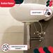 KOTARBAU® 2 Pièces - Tuyau de raccordement flexible 1/2“x3/8“ - Tuyau de raccordement pour robinetterie 60 cm - Tuyau de robinetterie flexible - Écrou tournant x Raccord à compression - Tuyau de raccordement sanitaire - Tuyau de raccordement tressé en acier inoxydable