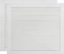 vidaXL Louvredeuren 2 stuks 39,5x49,4 cm grenenhout wit