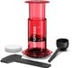 AeroPress Clear - Rood (Transparant)