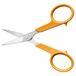 Fiskars 1075059 buro- & knutselschaar Rechte knip Oranje, Roestvrijstaal