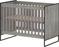 Cabino Babybed / Ledikant Dakota -Grijs 60 x 120 cm