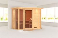 Karibu Sauna cabine intérieure Amara