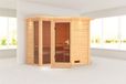 Karibu Sauna cabine intérieure Amara