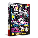 Trefl - Kuromi, In de wereld van Kuromi - Puzzle de 1000 pièces - Puzzle avec des héros de dessins animés, pour Adultes et Enfants à partir de 14 ans
