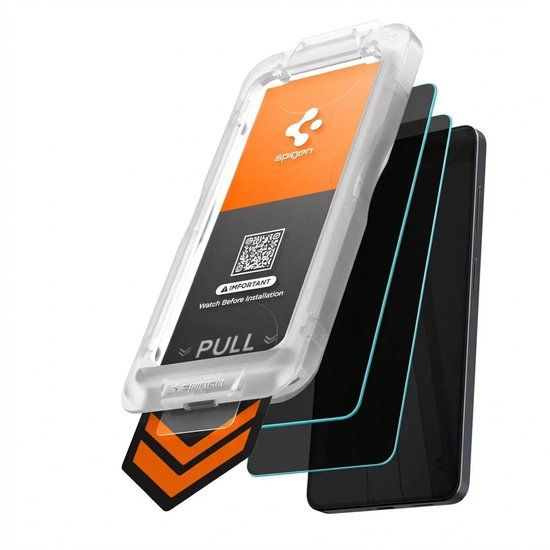 Spigen GLAS.tR EZ Fit Pro HD Privacy-schermbeschermer Samsung Galaxy S26 - 2 stuk(s)