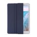 HUEZOE Beschermhoes voor iPad 10,2 inch, iPad 9/8/7 generatie (model 2021/2020/2019, model), beschermhoes met penhouder, auto/slaap, marineblauw