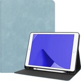LUQ - Book Case Hoesje voor Apple iPad 7/8 10.2" (2019/2020) - Lichtblauw