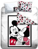 Disney Minnie Mouse Dekbedovertrek Kiss - 140 x 200 cm - Polyester