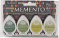 Tsukineko Memento Dew Drops Stempelkussen - Greenhouse - Groen - 4 Stuks