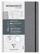 Clairefontaine 783435C Nomaddict (ex Age Bag) Spiraalschrift Afscheurbare Strook My.Notes Grijs - A4 21x29,7 cm - 120 Uitscheurbare Pagina's STIPPEN - Wit Papier 90 g - Omslag Glanskarton Lederkorrel