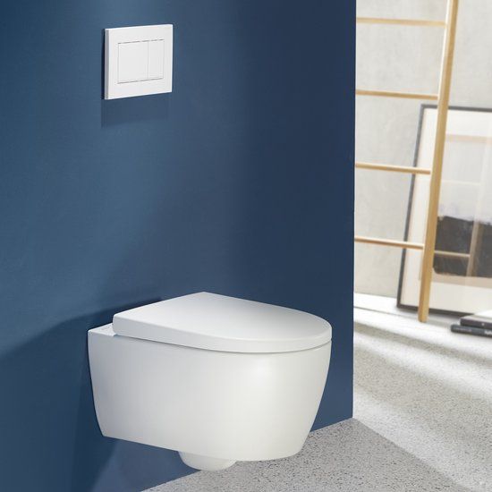 Geberit Sigma30 bedieningsplaat wit mat 24.6x16.4cm