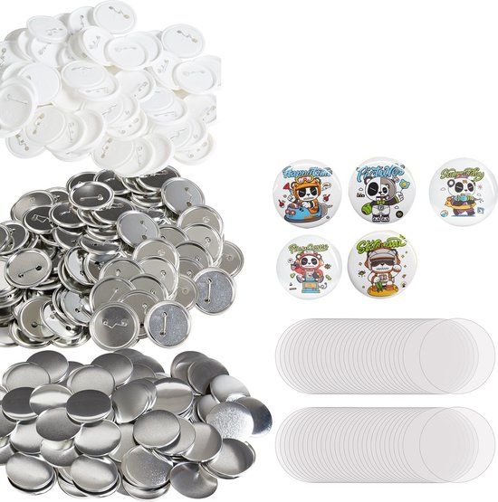 VEVOR Button 58mm 500 Stuks Badgepons Pers