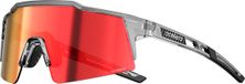 Acelera Lunettes de vélo professionnelles - Lunettes de vélo polarisées avec lentille interchangeable - Lunettes de soleil de vélo - Lunettes de cyclisme - Unisexe - Blanc