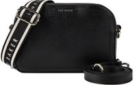 Ted Baker Luceele Webbing Leather Crossbody Bag Black