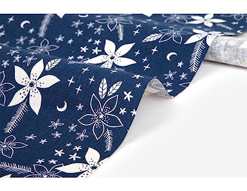 Dailylike Linnen stoffen, droombloem, 14 m