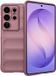 Techsuit Hoesje geschikt voor Samsung Galaxy S26 Ultra - Magic Shield Silicone Back Cover - Paars