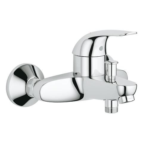 GROHE Euroeco Eengreeps Wandkraan voor het Bad - Chroom - 32743000