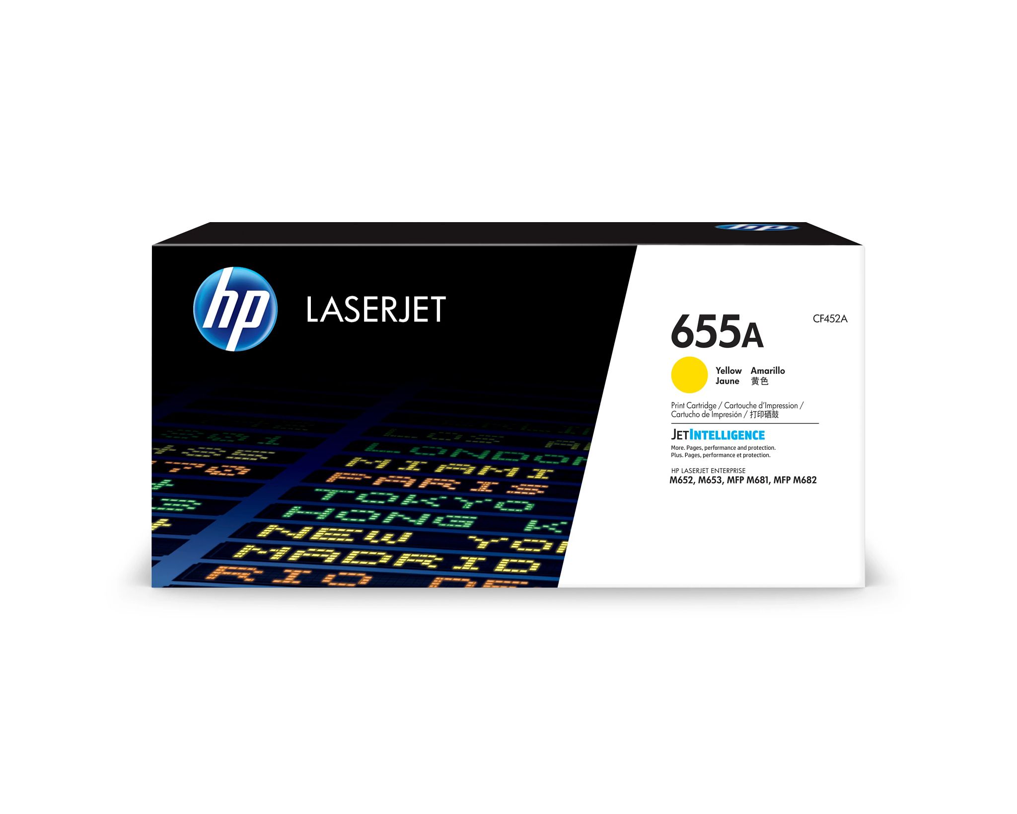 HP 655A Gele Originele LaserJet Tonercartridge