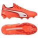 PUMA King Ultimate FG/AG Unlimited - Rouge éclatant/Blanc/Red Fire Femme, pointure 37