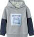 NAME IT NMMBALROK SWEAT UNB WH - Jungen - Pullover - Grau meliert - Baumwolle