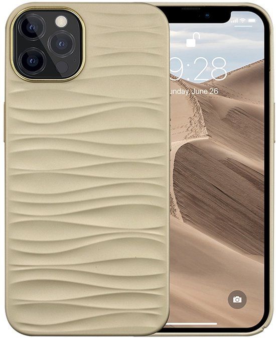 dbramante1928 Dune hoesje geschikt voor iPhone 14 Pro - Zand