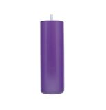 La Fabrique de pieds bedpoten, hout, gelakt, violet, 20 x 7 x 7 cm, 4 stuks