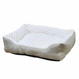 Nobby Comfort bed vierkant Classic Diamond Cream L x B x H: 60 x 50 x 18 cm