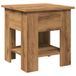 vidaXL Salontafel Artisan Eiken 40x40x42 cm