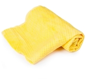 123schoon Zeemvel PVA geel gewafeld 43 x 32 cm (123schoon huismerk)