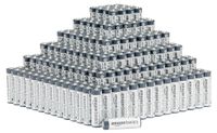 Amazon Basics 300 pièces piles alcalines industrielles AA, 1,5 volt, durée de conservation de 5 ans