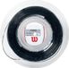 Wilson SYNTHETIC GUT POWER 16 BK 200M REEL Tennis Snaren Zwart 1.3 mm