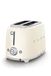 Smeg TSF01CREU Broodrooster 2 plakjes 50's Style, Standard, romig