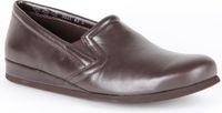 Rohde 6402 71 Bruine Leren Heren Pantoffels Gesloten - Bruin - 40