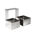IBILI ARO CUADRADO INOX 6x6x4,50 cm