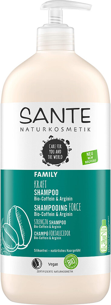 SANTE Kraft Shampoo Bio-Coffein &amp; Arginin