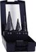 Exact 50071 HSS Getrapteboorset 3-delig 4 - 12 mm, 4 - 20 mm, 6 - 30 mm TiAIN 3 vlakken schacht 1 set(s)