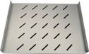 XtendLan Police Wandmontagekast 550 mm Breed, ECO-uitvoering, Diepte 800 mm, Draagvermogen 50 kg, Grijs