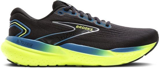 Brooks Glycerin 21 Hardloopschoenen Heren - Zwart/Groen/Blauw - Maat 45.5