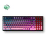 MCHOSE G98 Pro Black Pink Cabbage Tofu V2 Wireless Tri-Mode Custom Mechanical RGB Gaming Keyboard