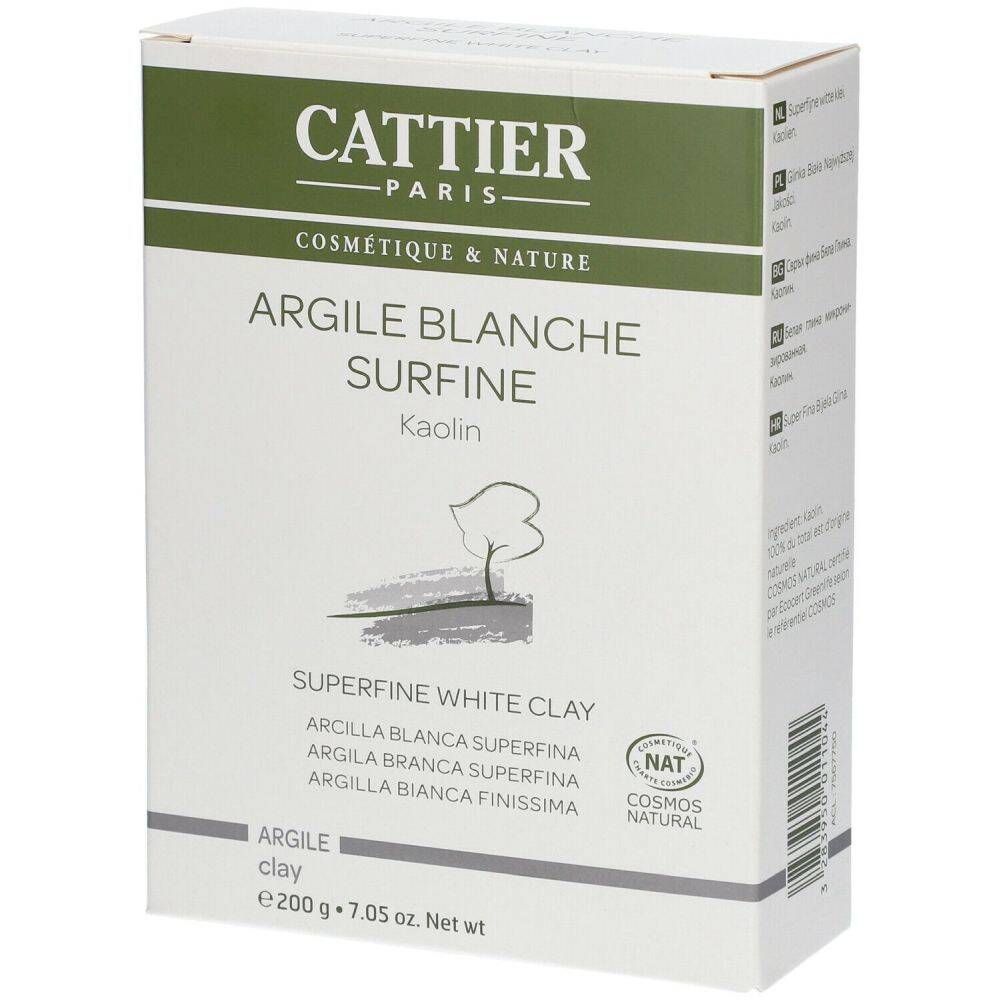 Cattier White Clay Superfine 200 g