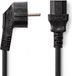 ACT Netsnoer CEE 7/7 male (haaks) - C13 zwart 7 m AK5126