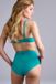 Marlies Dekkers Dame de Paris Tailleslip Lake Blue and Gold Maat L
