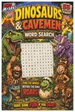 Dinosaurs & Cavemen Word Search Puzzle Book