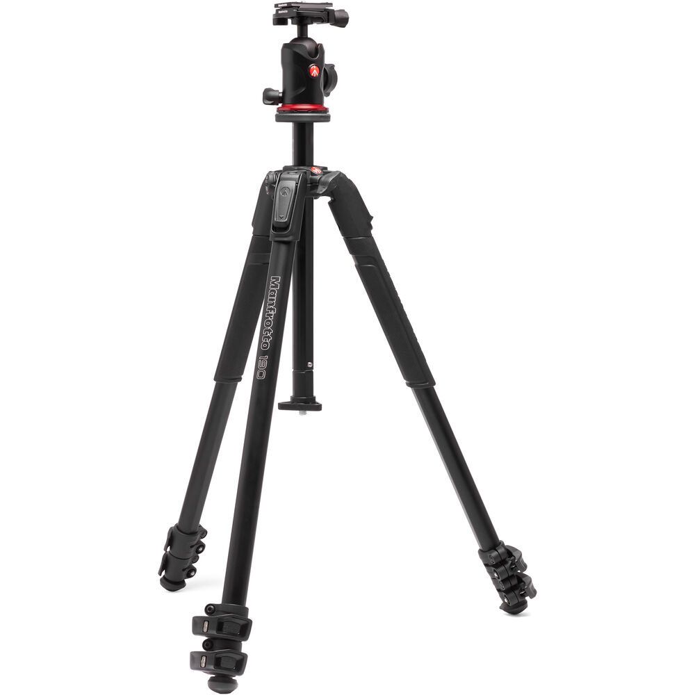 Manfrotto 190X Aluminium Tripod Kit with AS Ball Head