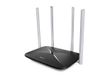 Mercusys AC12 draadloze router Fast Ethernet Dual-band (2.4 GHz / 5 GHz) Zwart