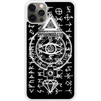 Esoteric Bedrukt siliconen hoesje compatibel met iPhone 12 Pro
