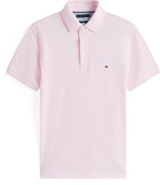 Tommy Hilfiger 1985 SLIM POLO MW0MW17771 Roze Katoen L