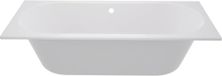 ZEZA Oval Ligbad - 190x90cm - Acryl - Duo - Glans Wit - Modern