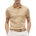 Tommy Hilfiger Liquid Cotton Regular Sahara/ivory Petal Taille: M | Poloshirts Outlet | Hommes | Beige